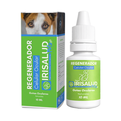 Irisalud Pets Regenerador Celular Ocular | Tratamiento condiciones visuales Perros , Gatos y Aves.