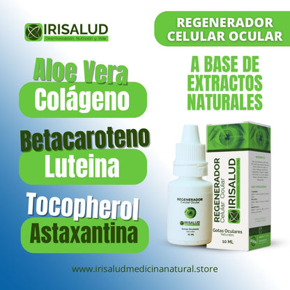 Regenerador Celular Ocular Irisalud – Tratamiento condiciones visuales
