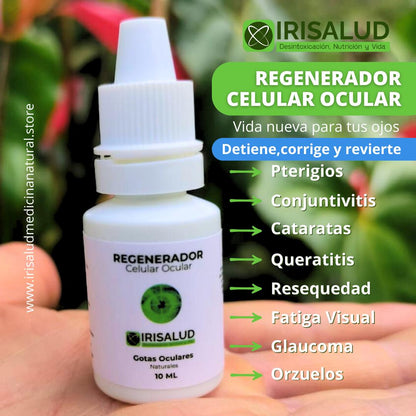 Regenerador Celular Ocular Irisalud – Tratamiento condiciones visuales